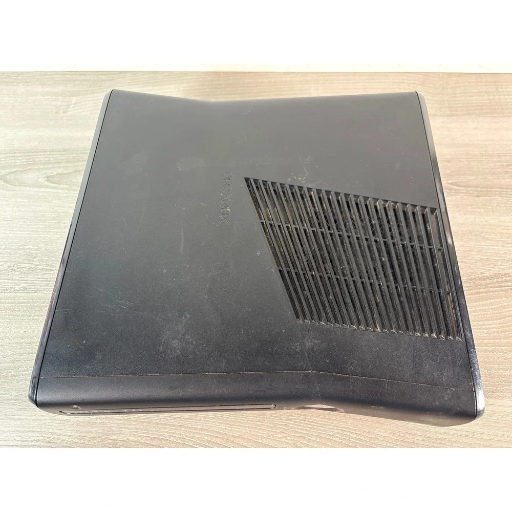 Microsoft XBox 360 S Console Model 1439- Blk- Tested Working Condition- NO CORDS